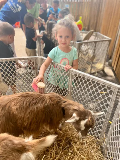 Child at Little Heaven Daycare